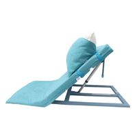 Chaise d'hôpital électrique pliable EU-HC505 en cuir PU, acier thermolaqué, pour patients âgés, avec soutien du cou, de la tête et des lombaires