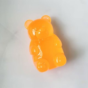 <b>Cute</b> PU & Silicone Gummy <b>Bear</b> Squishy Stress Relief Squeeze Toy Soft Fidget Toy for Kids - Product Image 6