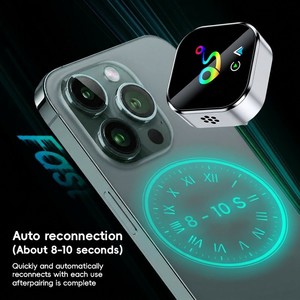 Adaptateur CarPlay sans fil portable avec écran de navigation GPS Bluetooth pour voitures - Product Image 2