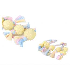 Durabale Cucciolo Dentizione Giocattoli Corda Cane Personalizzati Regali 2021 di Gioco di Formazione Corda di Cotone Cane Pet Giocattolo Del Cane - Product Image 5