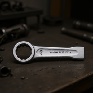 Llave de anillo de acero al vanadio 254 P Tamaño L Herramienta de alcance extra largo - Product Image 3