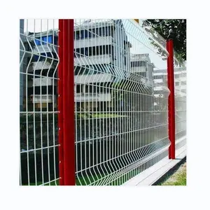 Perimeter Prices Cost Galvanized Welded Iron Wire Mesh Panels 3d Net Fence