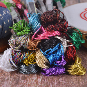 Fili Metallici per Ricamo Multicolore, <span class=keywords><strong>Filo</strong></span> Glitterato per Ricamo, <span class=keywords><strong>Filo</strong></span> in Poliestere per Punto Croce - Product Image 4