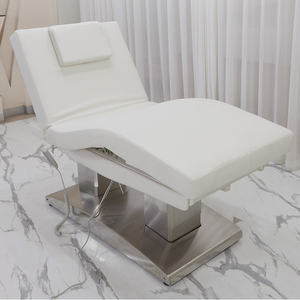 Siman Großhandel Schwarz Weiß Rosa Beauty Salon Stuhl Elektrische Kosmetikerin Massage tisch Kosmeto logie Gebogenes Bett Zum Verkauf - Product Image 5