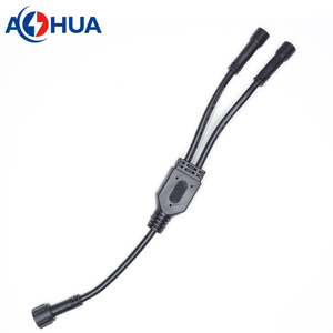 Aohua 2 3 4 Pin IP65 không thấm nước Nam Nữ M10 cảm biến dây kết nối với cáp - Product Image 4