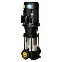 Pompe à eau centrifuge multi-étages en fer personnalisable haute pression, compatible OEM pour l'utilisation en énergie urbaine