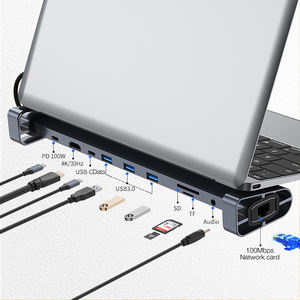 Concentrateur USB Type-C personnalisé OEM HD-MI chargeur d'alimentation PD USB3.0 USB-C adaptateur USB pour station d'accueil <span class=keywords><strong>Surfacepro</strong></span> Type C USB3.0 - Product Image 4