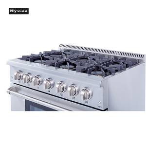 48 "<span class=keywords><strong>gas</strong></span> phạm vi chuyên nghiệp nấu ăn đôi lò với LED Knob - Product Image 2