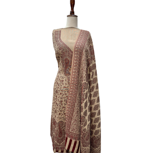 Custom Jacquard Jamawar Suits <b>for</b> Women Luxury Woven Fabric Traditional Fashion Dress OEM ODM Private Label Wholesale Supply - Product Image 2