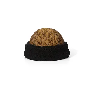 Autumn And Winter Fluffy Warm Foreign Air Windproof Winter Furry Faux Fur Bucket Hat Beanies Aviator Bomber Hat