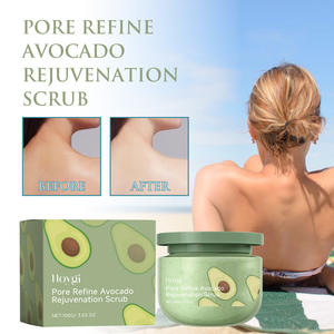 สครับขัดผิวอะโวคาโด ไอศกรีม สำหรับอาบน้ำ ช่วยผลัดเซลล์ผิว บำรุงผิวให้ชุ่มชื้น ขาวกระจ่างใส เหมาะสำหรับทุกสภาพผิว - Product Image 4