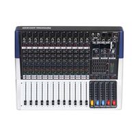 Console de Mixage 12 Canaux avec 99 Effets DSP et Amplificateur Intégré