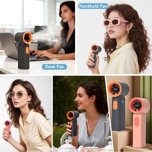 Versatile Dutch 20000mah Rechargeable Portable for Outdoor Camping Handheld Fan Cooling Fan for Desktop Commercial <b>Mini</b> Portable - Product Image 4