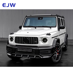 2018 + para Mercedes Benz Clase G W464 G63 G500 Kit envolvente de fibra de carbono labios delanteros y traseros nueva condición mejorada estilo <span class=keywords><strong>TC</strong></span> - Product Image 3