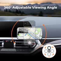Nouveau support de téléphone portable flexible et magnétique multifonctionnel pour tableau de bord de voiture 2025