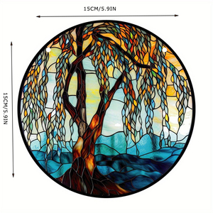 SHUANGYUAN تصميم جديد زينة عيد الميلاد قلادة الاكريليك تصميم مخصص زخرفة عيد الميلاد الاكريليك - Product Image 5