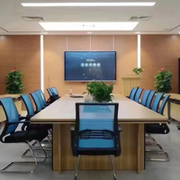 Tableau blanc interactif de 65 pouces, résolution 4K, processeur Intel Core I3/i5/i7, 40 points tactiles, tablette intelligente multimédia pour les conférences de bureau