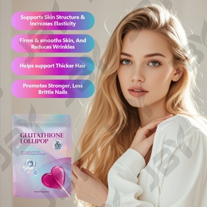 JBY Marca Privada OEM Piruleta Natural de L-Glutatión para Blanquear la Piel, Dar Brillo y Suplemento Antienvejecimiento para Mujeres - Product Image 5