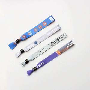 Recommended Eco-Friendly Printed Fabric Wristband <b>Love</b> Theme Custom Logo Cultural Events Sports Fashion Luxury Free Sample Charm - Product Image 3