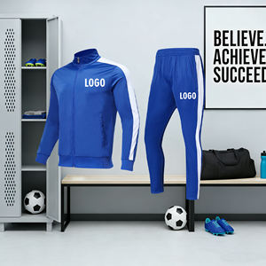 Tuta Sportiva da <span class=keywords><strong>Allenamento</strong></span> con Zip Intera per Uomo e <span class=keywords><strong>Donna</strong></span>, in Nylon per Streetwear, Personalizzabile, per Jogging e Calcio, Set Riscaldamento - Product Image 3