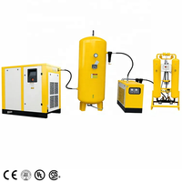 Compresseur d'air industriel à vis rotatif à faible bruit 22 kW 37 kW 55 kW 75 kW 30 CV 50 CV 75 CV 100 CV avec sécheur