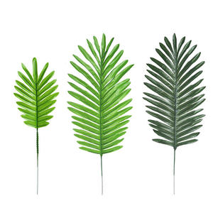 Foglie di Palma di Cocco Artificiali Economiche per Decorazioni, Foglie Finte per Arredamento Casa, Decorazioni Hawaiane e Giungla - Product Image 2