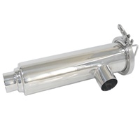 Filtro de tipo ángulo sujeto SS304 de acero inoxidable sanitario para equipos de fluidos de grado alimenticio
