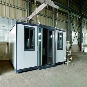 Sẵn sàng thực hiện 20ft 40ft sang trọng prefab biệt thự di động mở rộng <span class=keywords><strong>container</strong></span> nhà cách âm đúc sẵn Tiny nhà 2 3 4 5 phòng ngủ - Product Image 2