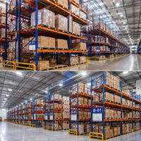 Systèmes de rayonnages industriels avec étagères métalliques robustes pour solutions de stockage