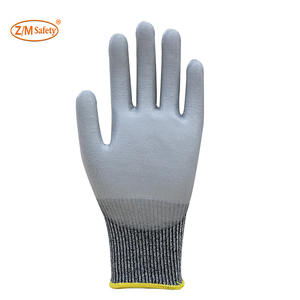 Excellente dextérité et respirabilité Gants HPPE anti coupure 5 confortables et doux avec revêtement en PU - Product Image 2