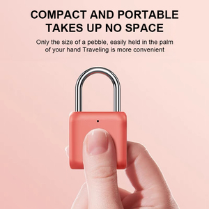 セキュリティファイルキャビネットロック TTlock スマートロック 防水指紋ロッカーロック パスワードコード南京錠 - Product Image 3