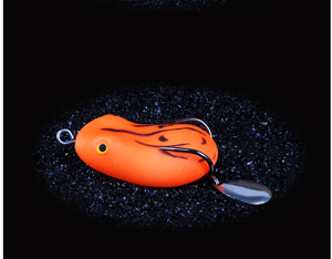 เหยื่อ<span class=keywords><strong>ตก</strong></span><span class=keywords><strong>ปลา</strong></span>แบบกบ ทำมือ คุณภาพสูง ตัวทำจาก<span class=keywords><strong>ยาง</strong></span>และซิลิโคนเนื้อนิ่ม เป็นมิตรกับสิ่งแวดล้อม เหมาะสำหรับใช้ในแม่น้ำและทะเลสาบ - Product Image 4