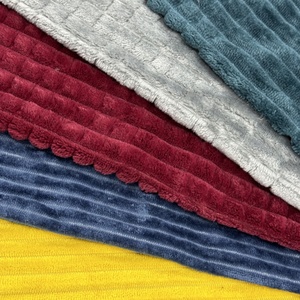 Oeko Tex e GRS certificato di carta di colore striscia di velluto a coste tessuto pigiama poliestere spandex colore personalizzato per giacca - Product Image 4