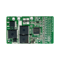 FN 14S 52V 40A/50A/60A/70A BMS PCBA à contrôle de température pour packs de batteries LiFePO4 de trottinettes électriques 40A/50A/60A/70A