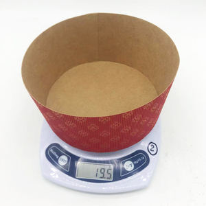 Tazas de horno de alta temperatura 4-5-6 pulgadas antiadherente Panettone papel pastel molde pan Cupcake molde bolsa caja embalaje - Product Image 6