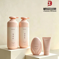 Botol Kosmetik Semprot Pompa PE 350ml Warna Kustom, Promo! Untuk Sabun Mandi, Gel Mandi, Minyak Rambut, Lotion, Sampo, Bedak Tabur