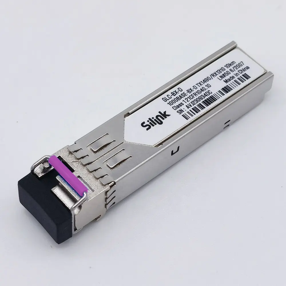 सिस्को GLC-BX-U GLC-BX-D संगत 1000 बेस बीबी sfp 1490nm/1310nm 10 m lc smf ट्रांसीवर मॉड्यूल