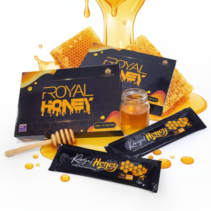 Miel Real VIP Multifuncional, Jalea Real, Apoyo a la Vitalidad Masculina, Caja de Regalo de Miel para una Noche Romántica - Product Image 1