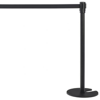 Support de ceinture d'aéroport de contrôle de foule empilable avec Base de roue