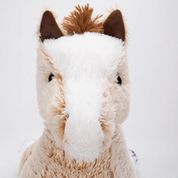 OEM ODM Personnalisé Bestseller Grand Cheval Gris Marron pour Jouets en Peluche Rembourrage Coton PP Poupées Licorne Surdimensionnées - Options Cadeaux en Gros