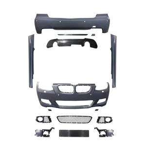 BodyKit M-Tech per <span class=keywords><strong>Paraurti</strong></span> Auto Serie 3 <span class=keywords><strong>E92</strong></span> Pre-LCI con Griglia e Minigonne Laterali 2006-2009 - Product Image 2