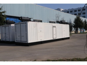 Générateur diesel monté sur conteneur 1000 kW, moteur Weichai 50/60 Hz pour la reprise <span class=keywords><strong>d</strong></span>'<span class=keywords><strong>électricité</strong></span> hors réseau des grandes centrales électriques - Product Image 2