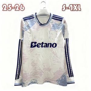 Maillot de football à manches longues brodé édition fan à deux places 2526 a S T O N V I L L avec impression personnalisable - Product Image 2