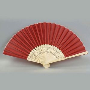 พัดไม้ไผ่ทำมือพร้อมโลโก้ตามสั่ง - Product Image 4