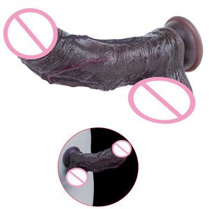 <span class=keywords><strong>Dildo</strong></span> realistico in silicone da 7,55 pollici con ventosa per la masturbazione femminile, texture realistica che migliora l'esperienza sensoriale - Product Image 1