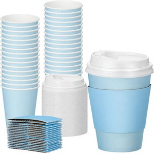 Vasos Desechables de Papel de 9 oz, Ecológicos, Reciclables, Libres de BPA, Transparentes, con Borde, para Bodas y Fiestas - Product Image 3
