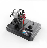 Moteur TOYAN FS L200AC, moteur refroidi par air, méthanol, quatre temps, deux cylindres, modèle KIT, assemblage, jouet DIY, FS-L200ACL-XP