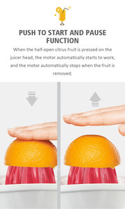 Exprimidor Portátil, Extractor de Jugos, Electrodoméstico de Cocina, Motor de CA, Fuente de Alimentación Manual, Exprimidor de Frutas en Inglés - Product Image 6