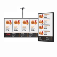 Reproductor de Publicidad LCD de Montaje en Pared Personalizado de Fábrica, Pantalla Comercial con Marco Ultra Delgado, Video de Arranque Personalizado