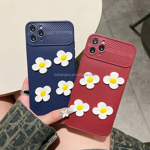 Coque en silicone souple pour iphone 11 12 13 pro max 3D, motif fleur, bonbons, bricolage - Product Image 5
